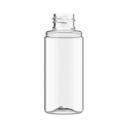50ml Clear PET Tubular, 20/410 Back, To suit O/cap